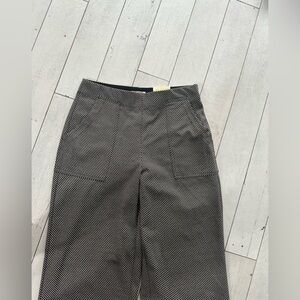 Max Studio Black and White Houndstooth Shorts